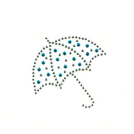 烫钻 雨伞 免费素材