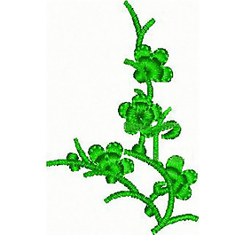 繡花 植物 花卉 梅花 家紡 免費(fèi)素材