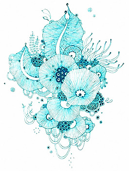 位圖 植物插畫 植物插畫師 Yellena James 免費素材