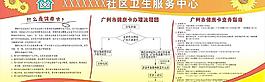 衛(wèi)生服務(wù)宣傳欄圖片