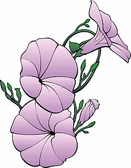 位圖 植物 優(yōu)雅植物 牽?；?時尚休閑女裝 免費素材