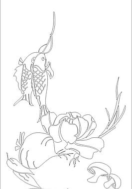 矢量花紋圖片