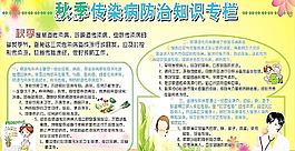 秋季傳染病防治知識(shí)專欄圖片