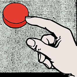 按下按鈕的顏色混合