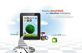 科技 商務 平板電腦