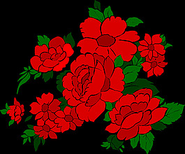 復古花玫瑰4