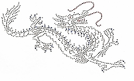 燙鉆 動(dòng)物 龍 免費(fèi)素材