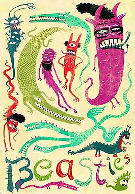 位圖 插畫 插畫師 Migy 怪物 免費素材
