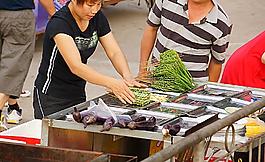 燒烤攤圖片