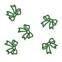 繡花 蝴蝶結 家紡 免費素材