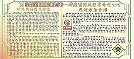 社區(qū)衛(wèi)生服務(wù)中心宣傳欄肺癌防治及戒煙方法圖片