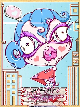 位圖 插畫(huà) 抽象 人物 女孩 免費(fèi)素材