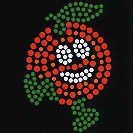 燙鉆 蘋果 免費素材