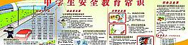 中學(xué)生安全教育展板圖片