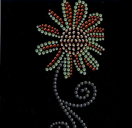燙鉆 花卉 免費(fèi)素材