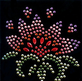 燙鉆 花卉 免費素材