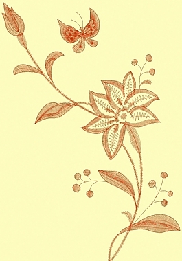 繡花 花卉 家紡 免費(fèi)素材