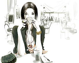 位圖 插畫 插畫師 Sophie Griotto 免費素材