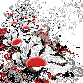 印花矢量圖 時尚休閑女裝 成熟優(yōu)雅女裝 植物 花卉 免費素材