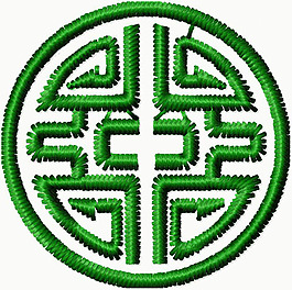 繡花 花紋 民族 家紡 免費素材