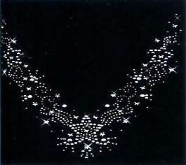 燙鉆 領(lǐng)邊 花紋 免費(fèi)素材