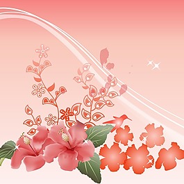 印花矢量圖 時尚休閑女裝 成熟優(yōu)雅女裝 植物 花卉 免費(fèi)素材
