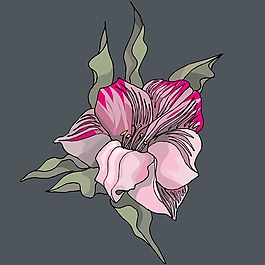 印花矢量圖 時尚休閑女裝 成熟優(yōu)雅女裝 植物 花卉 免費素材