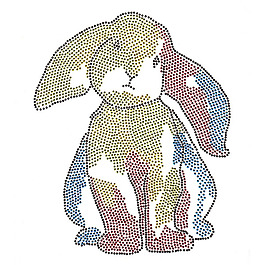 燙鉆 動物 兔子 免費素材