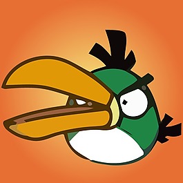 印花矢量圖 男童 卡通形象 憤怒的小鳥 色彩 免費素材