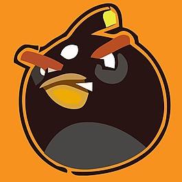 印花矢量圖 男童 卡通形象 憤怒的小鳥 色彩 免費素材