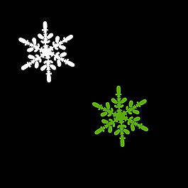 六边形雪花