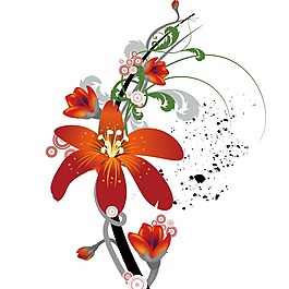 印花矢量圖 時(shí)尚休閑女裝 成熟優(yōu)雅女裝 植物 花卉 免費(fèi)素材