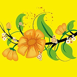 印花矢量圖 時尚休閑女裝 成熟優(yōu)雅女裝 植物 花卉 免費素材