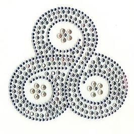 燙鉆 花卉 圓環(huán) 免費(fèi)素材