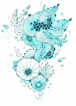 位圖 植物插畫 植物插畫師 Yellena James 免費素材