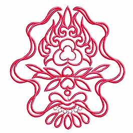 繡花 花紋 花紋花紋 家紡 免費(fèi)素材