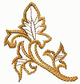 繡花 植物 花卉 樹葉 家紡 免費(fèi)素材