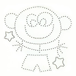 燙鉆 玩偶 免費素材