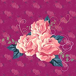 印花矢量圖 植物 花卉 優(yōu)雅植物 色彩 免費素材