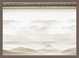 山水背景