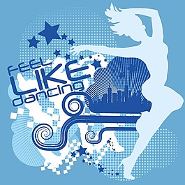 印花矢量圖 時尚休閑女裝 T恤圖案 潮流 人物 免費(fèi)素材