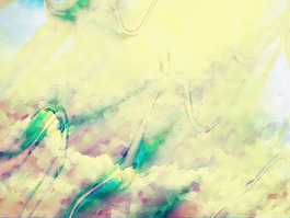 夢幻云彩背景