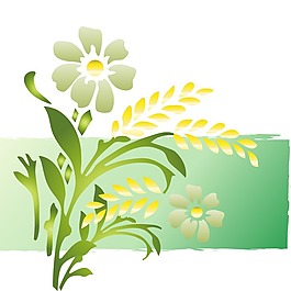 印花矢量圖 植物 花卉 優(yōu)雅植物 色彩 免費(fèi)素材