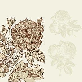 印花矢量圖 時尚休閑女裝 成熟優(yōu)雅女裝 植物 花卉 免費(fèi)素材