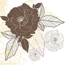 印花矢量圖 時(shí)尚休閑女裝 成熟優(yōu)雅女裝 植物 花卉 免費(fèi)素材