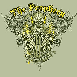 印花矢量圖 靈異 朋克 骷髏 植物花紋 免費(fèi)素材