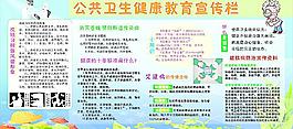 公共衛(wèi)生健康教育宣傳欄圖片
