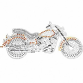燙鉆 摩托車 免費素材