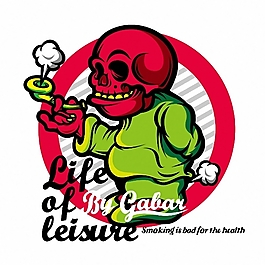 位圖 插畫(huà) 手繪 骷髏 圖文結(jié)合 免費(fèi)素材