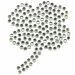 燙鉆 植物 四葉草 免費(fèi)素材